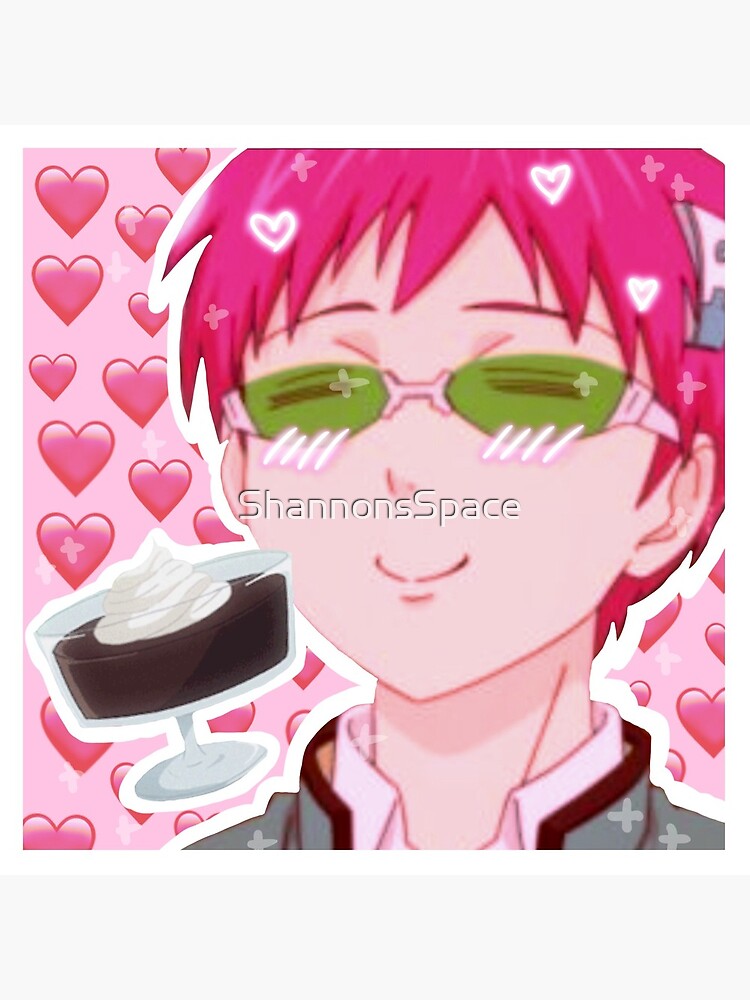 Aesthetic Saiki K Throw Pillow - Image 2