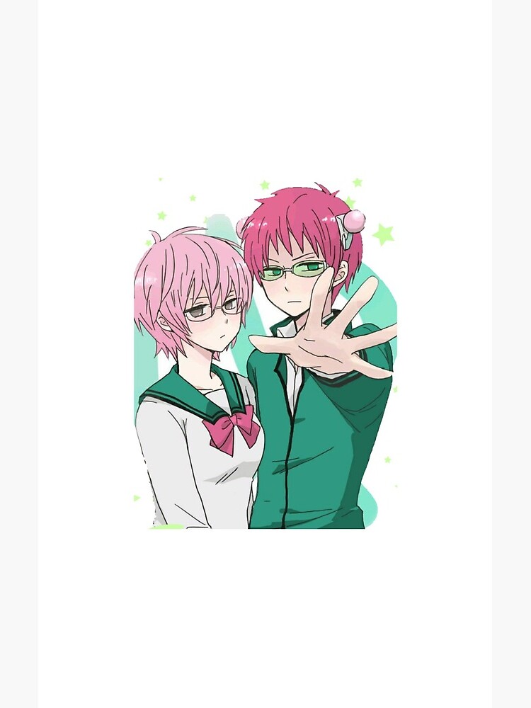 Saiki K Hot Couple Shower Curtain - Image 2