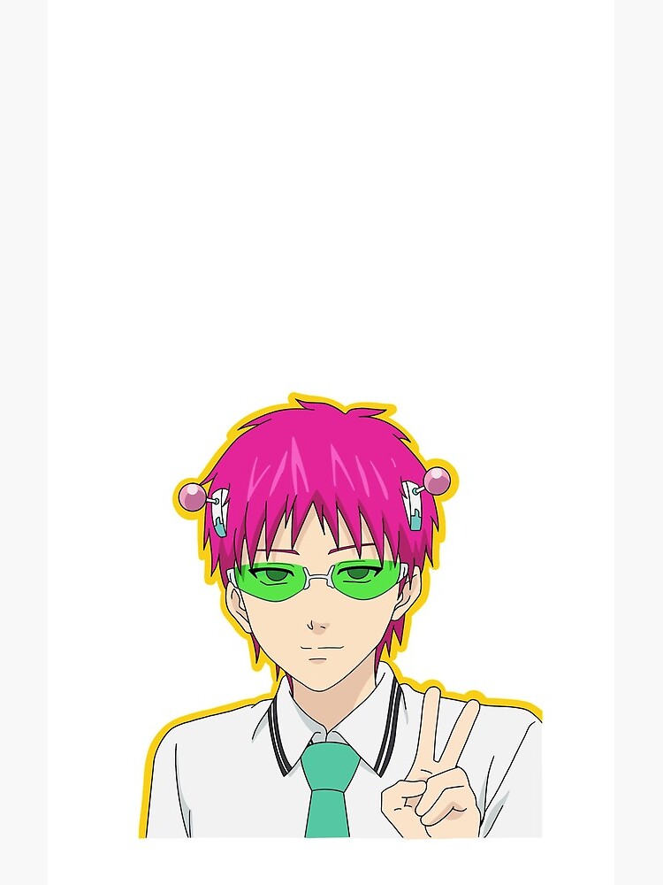 Saiki K Say Hi Shower Curtain - Image 2
