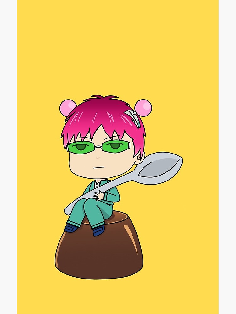 Saiki K Coffee Jelly Shower Curtain - Image 2