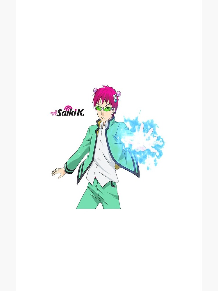 Saiki K With The Blue Flame Shower Curtain - Image 2