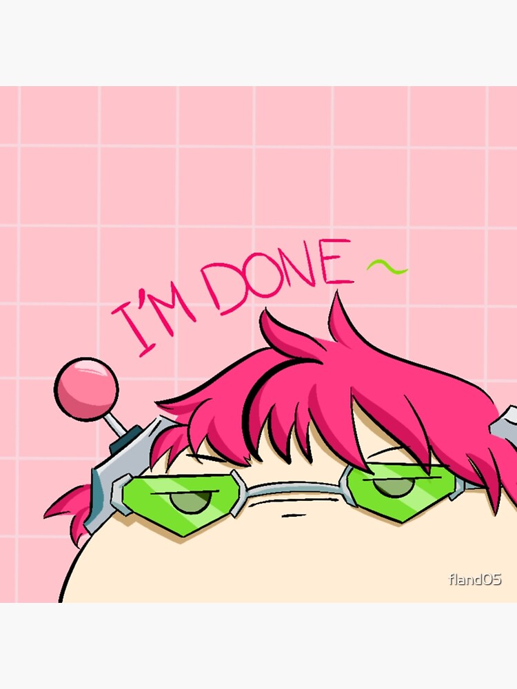 Cute Chibi Saiki Pou Tapestry - Image 2