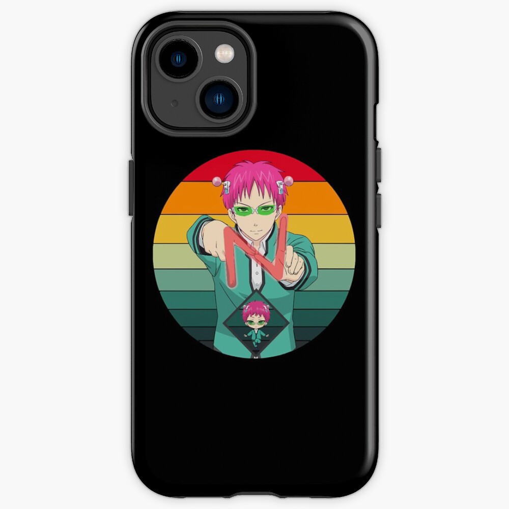 The Disastrous Life Of Saiki K Saiki Kusuo 80s Sunset Iphone Case