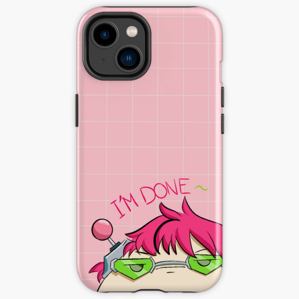 Saiki Pou Cute Chibi Iphone Case