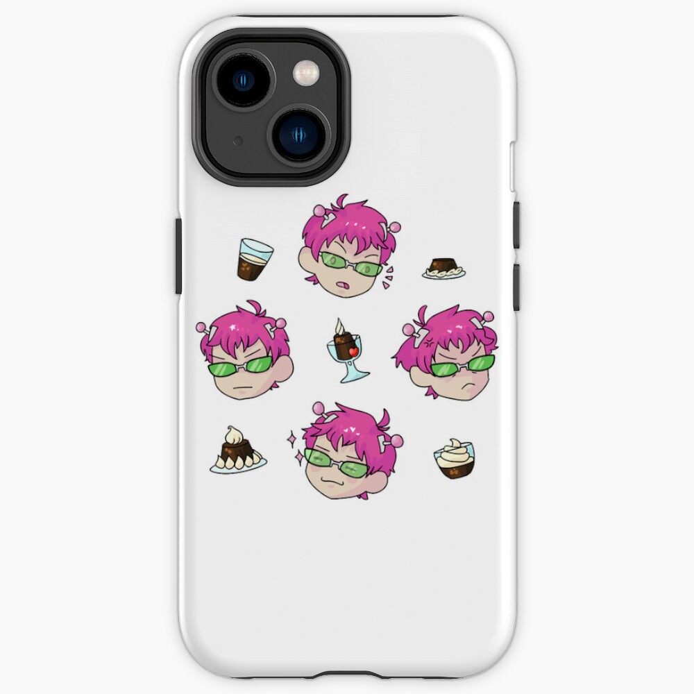 Saiki K Sticker Iphone Case