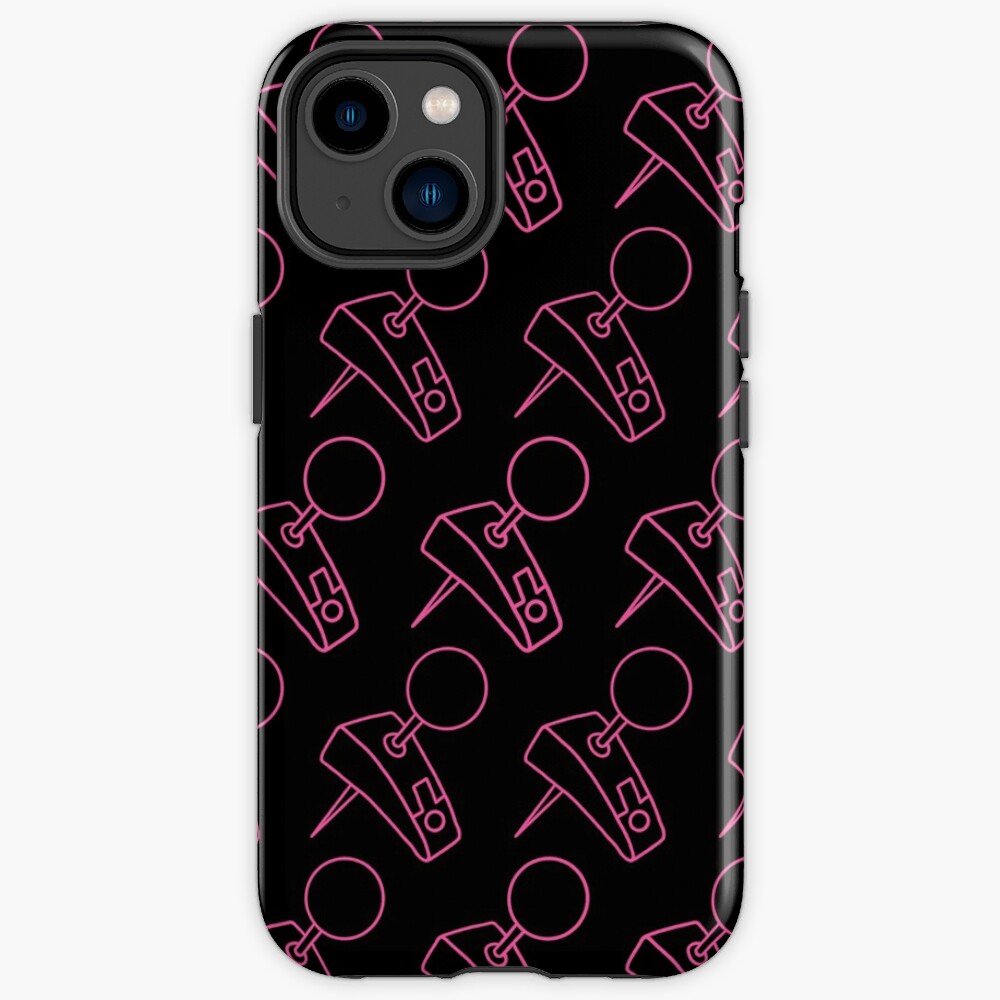 Saiki Black And Pink Pattern Iphone Case