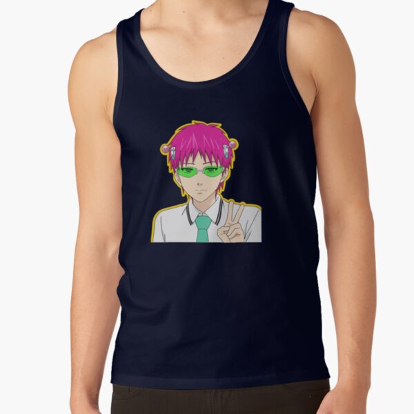 Saiki K Say Hi Tank Top - Image 5