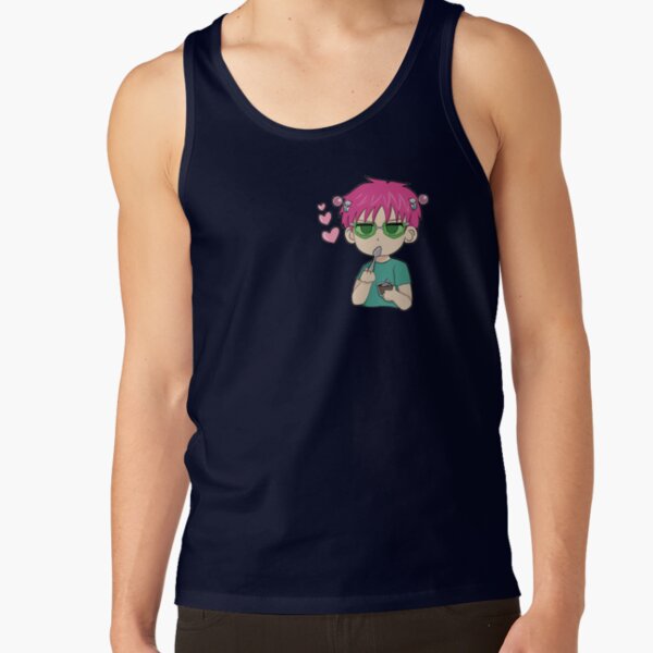 Saiki K Cute Chibi Tank Top - Image 5