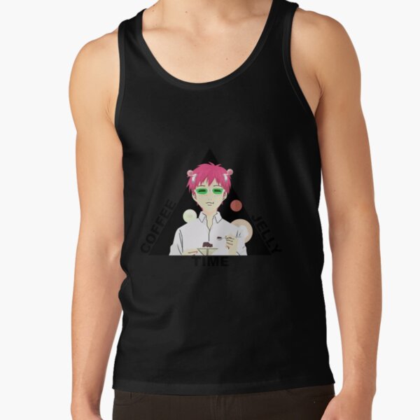 Coffee Jelly Time Saiki K Tank Top - Image 2