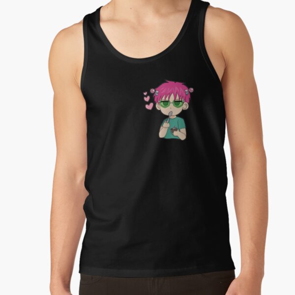 Saiki K Cute Chibi Tank Top - Image 2