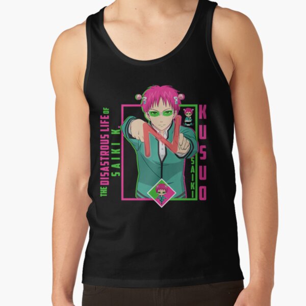 The Disastrous Life Of Saiki K Saiki Kusuo Tank Top - Image 2