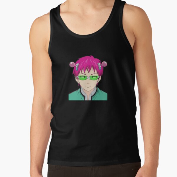 Saiki K The Disastrous Life Of Saiki K Themed Design Tank Top - Image 2