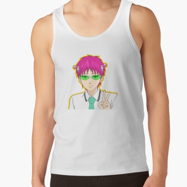 Saiki K Say Hi Tank Top