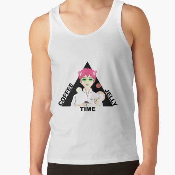 Coffee Jelly Time Saiki K Tank Top