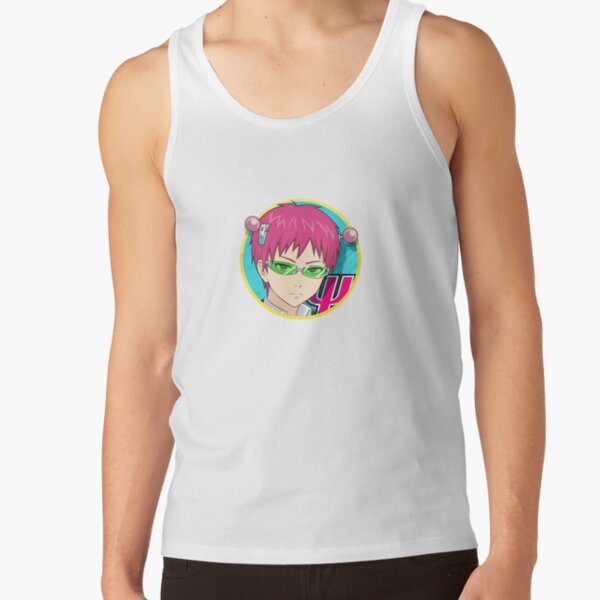 The Disastrous Life Of Saiki K Sticker Tank Top
