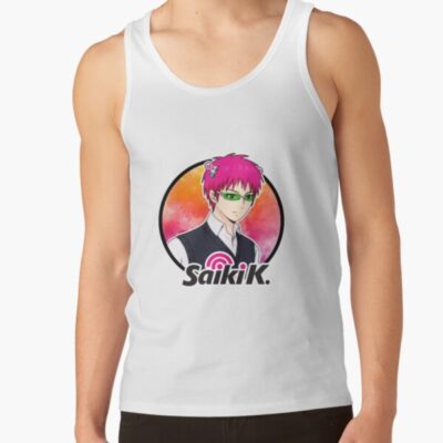 Saiki Kusuo With Logo Tank Top