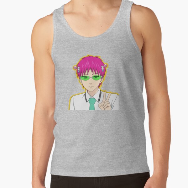 Saiki K Say Hi Tank Top - Image 3