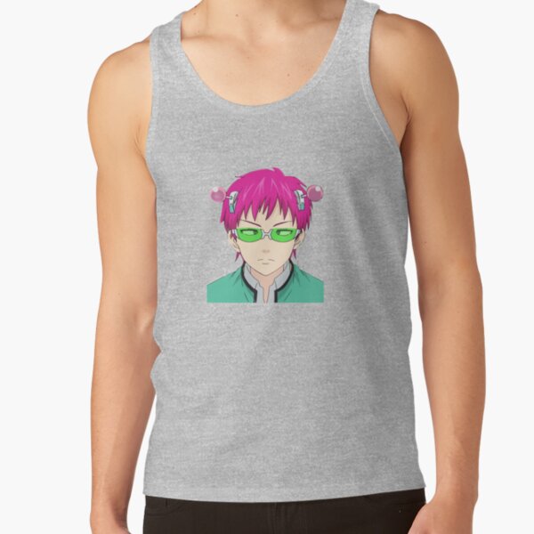 Saiki K The Disastrous Life Of Saiki K Themed Design Tank Top - Image 3