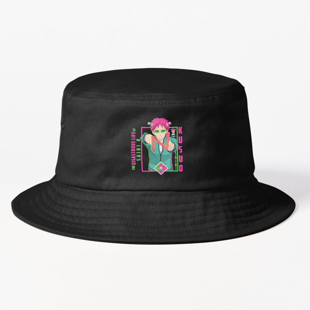 The Disastrous Life Of Saiki K Saiki Kusuo Bucket Hat