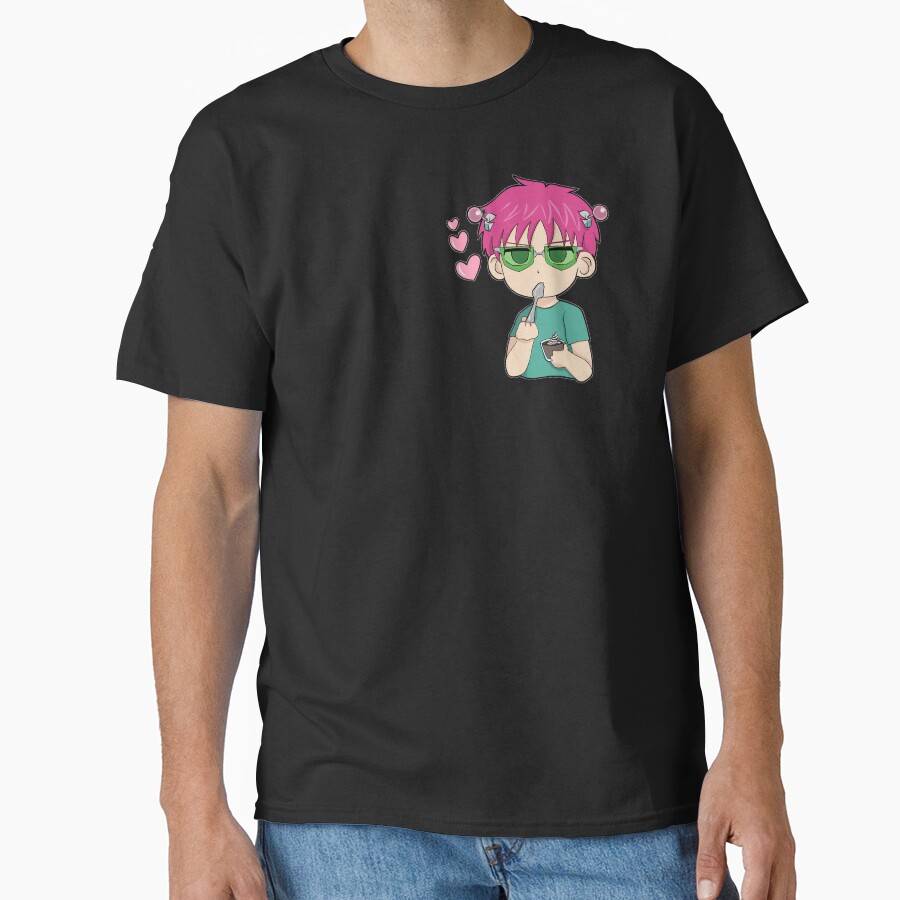 Saiki K Cute Chibi T-shirt - Image 2