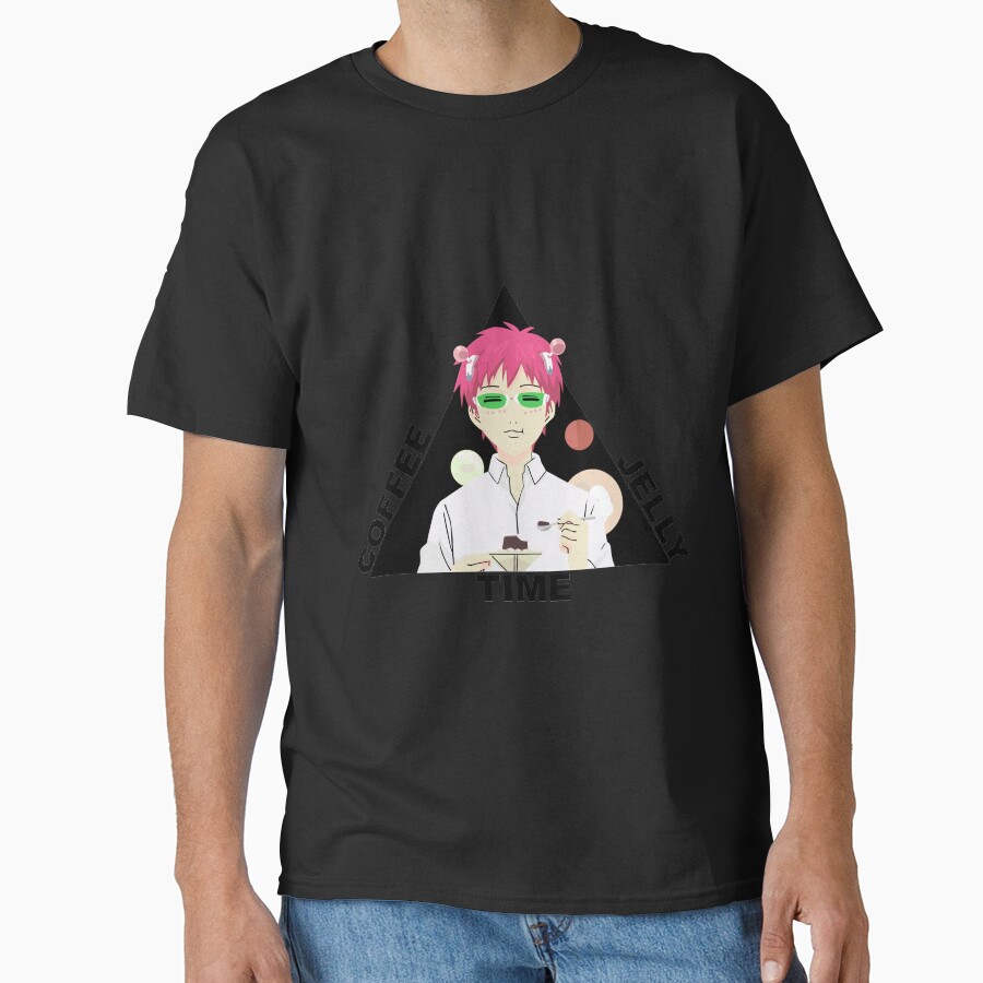 Coffee Jelly Time Saiki K T-shirt - Image 2