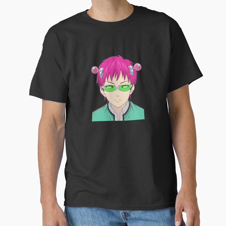 Saiki K The Disastrous Life Of Saiki K Themed Design T-shirt - Image 2