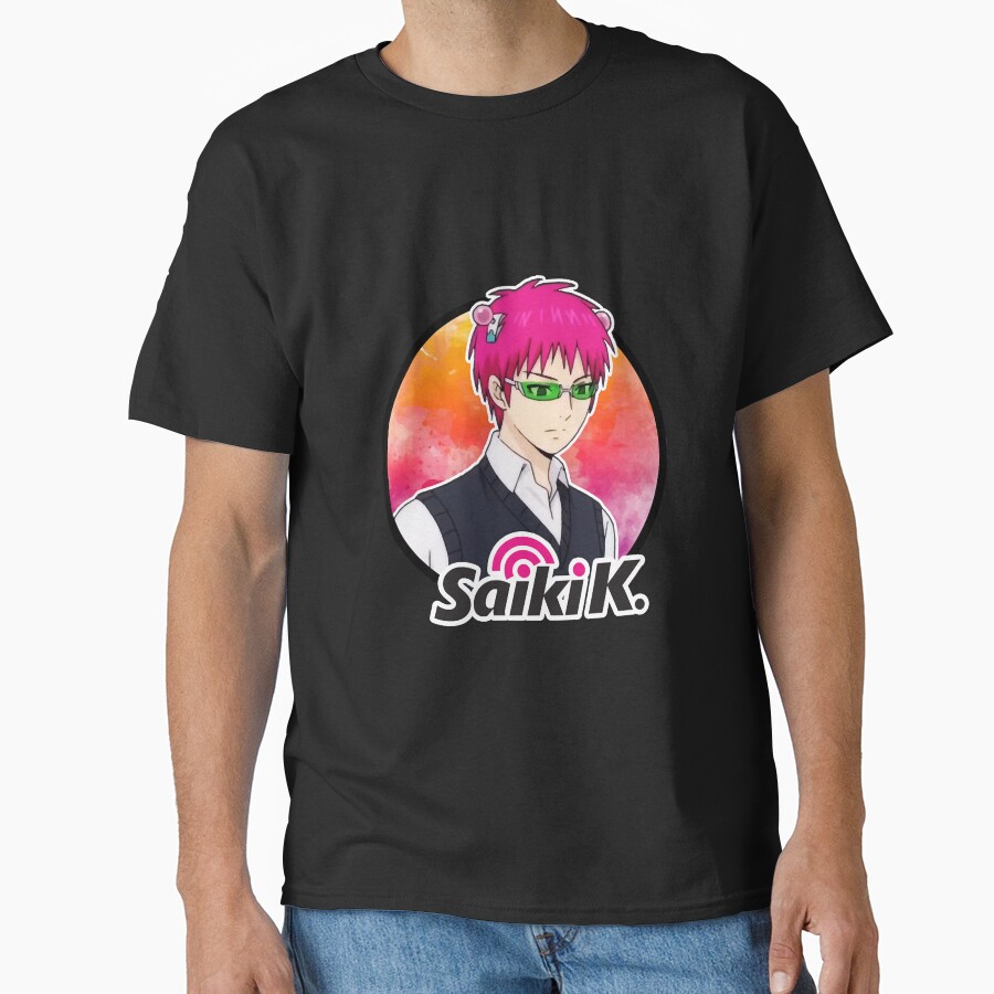 Saiki Kusuo With Logo T-shirt - Image 2