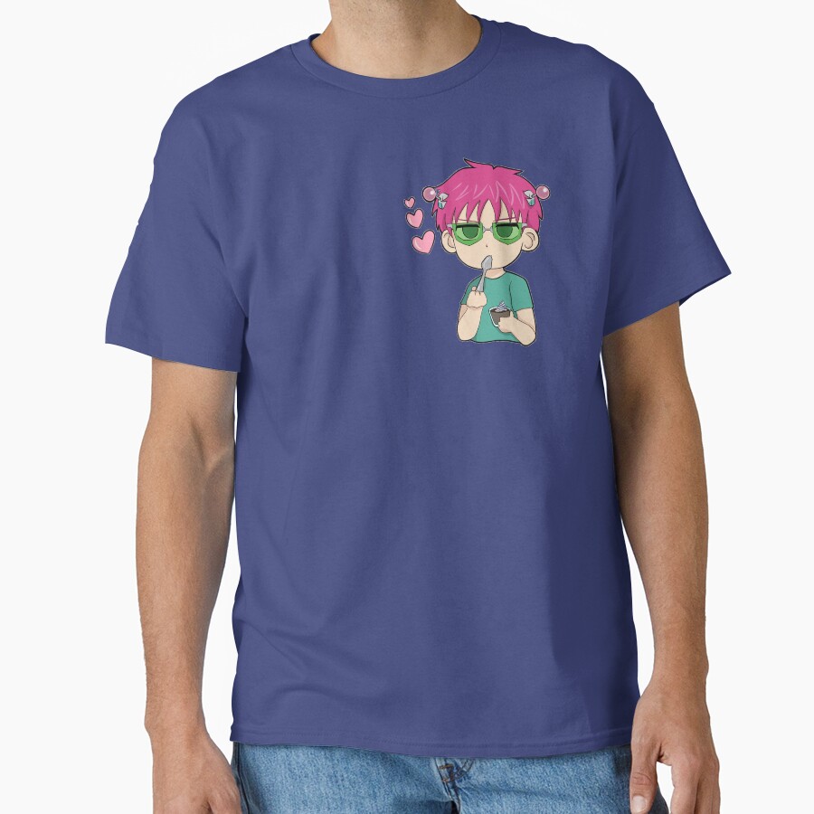 Saiki K Cute Chibi T-shirt - Image 4