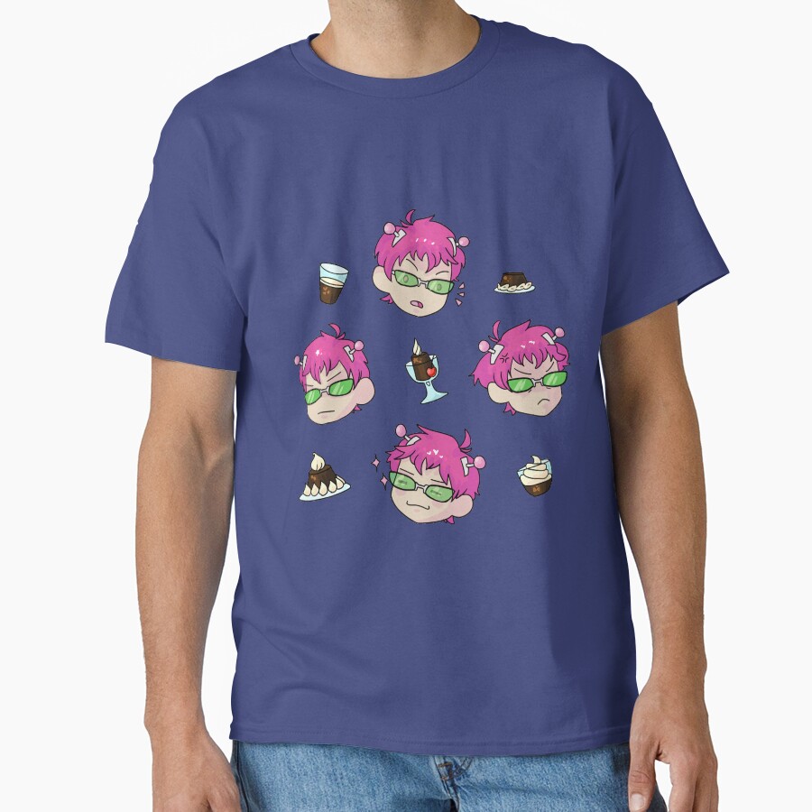 Saiki K Hot Sticker T-shirt - Image 5