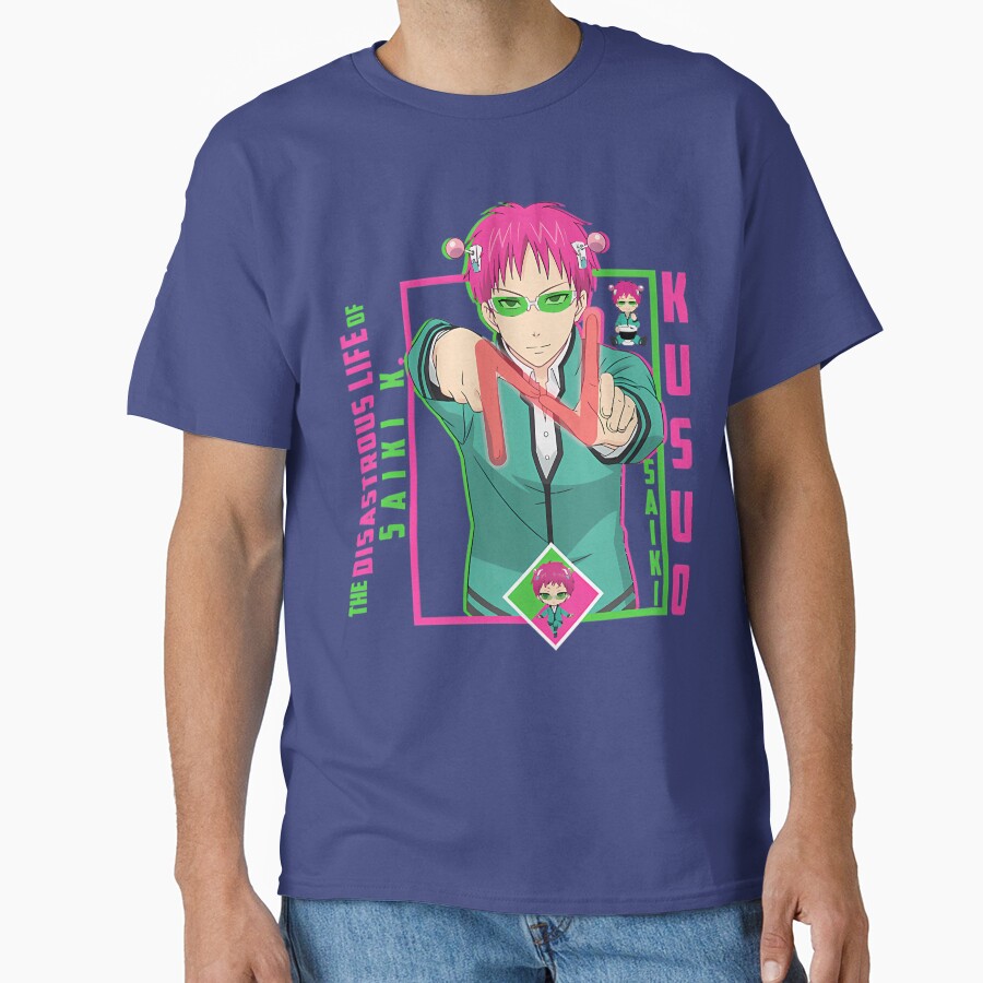 The Disastrous Life Of Saiki K Saiki Kusuo T-shirt - Image 4