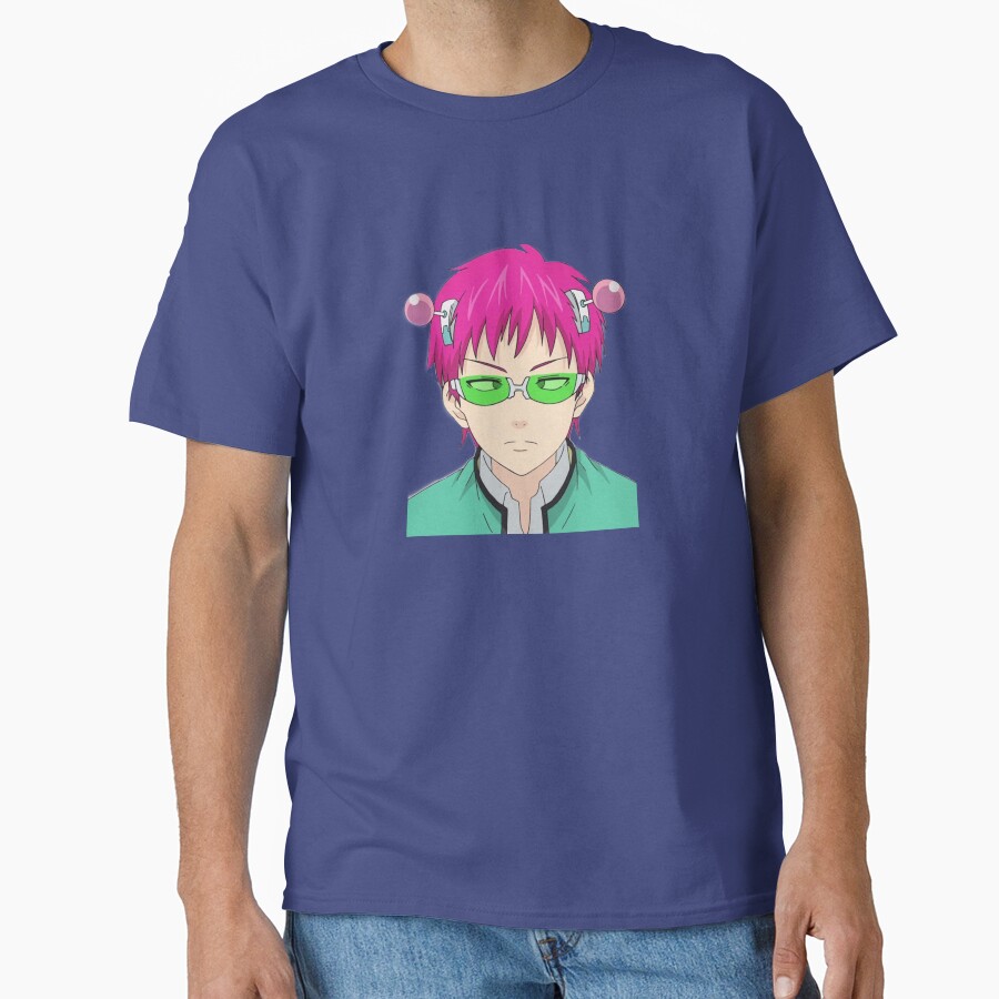 Saiki K The Disastrous Life Of Saiki K Themed Design T-shirt - Image 4