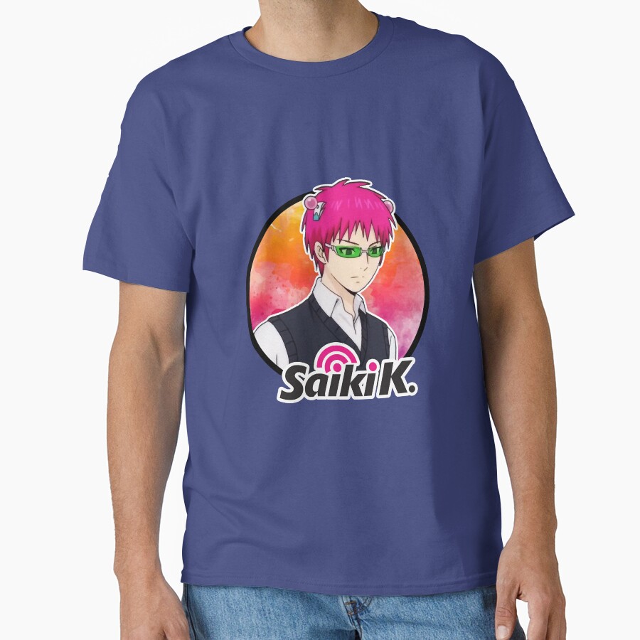 Saiki Kusuo With Logo T-shirt - Image 4