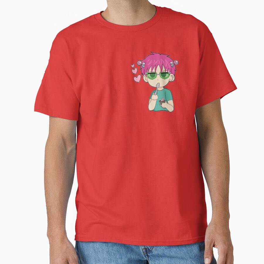 Saiki K Cute Chibi T-shirt - Image 5