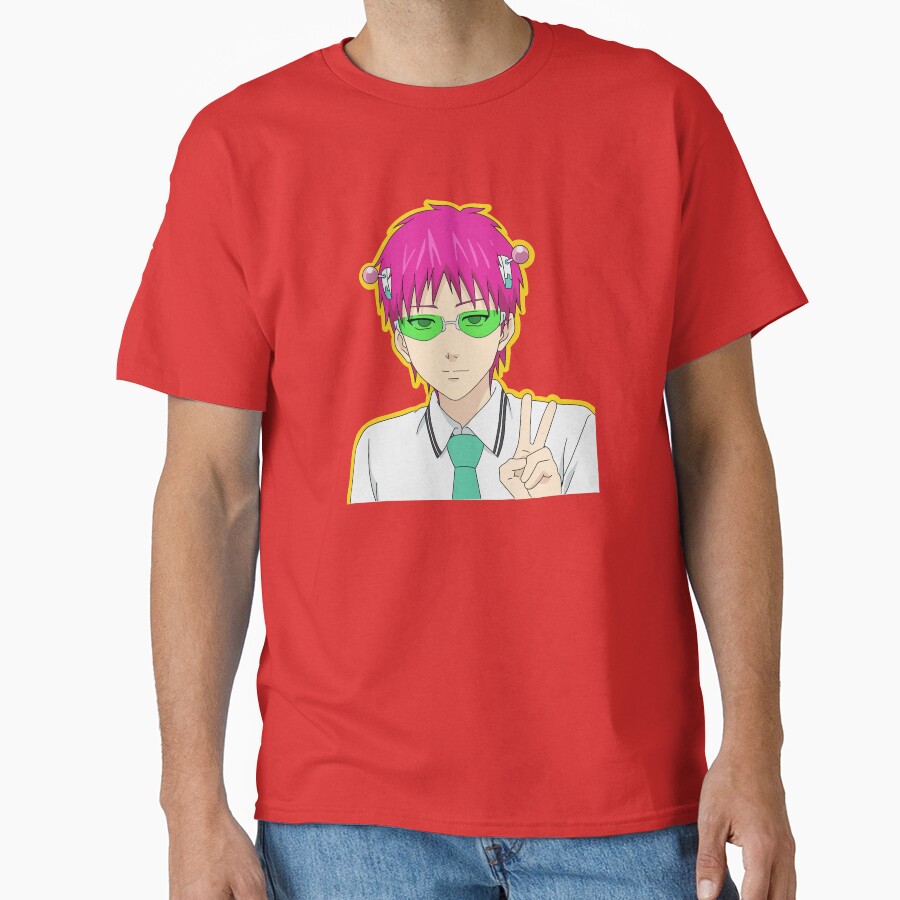 Saiki K Say Hi T-shirt - Image 5