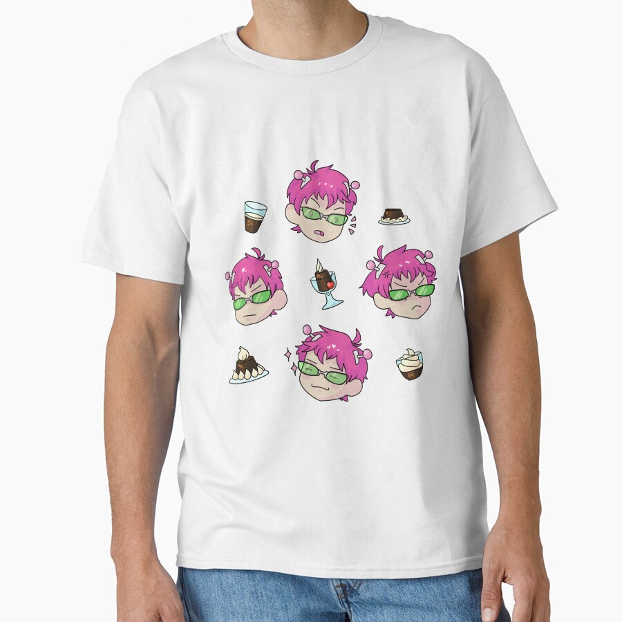 Saiki K Hot Sticker T-shirt - Image 2