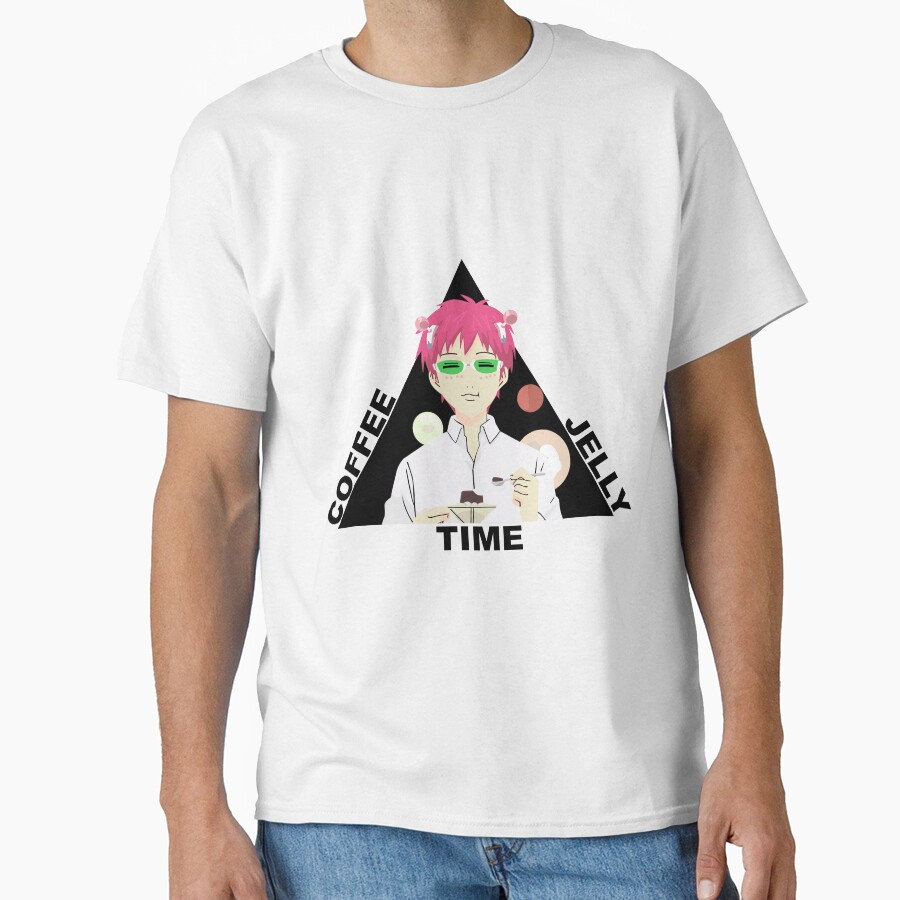 Coffee Jelly Time Saiki K T-shirt