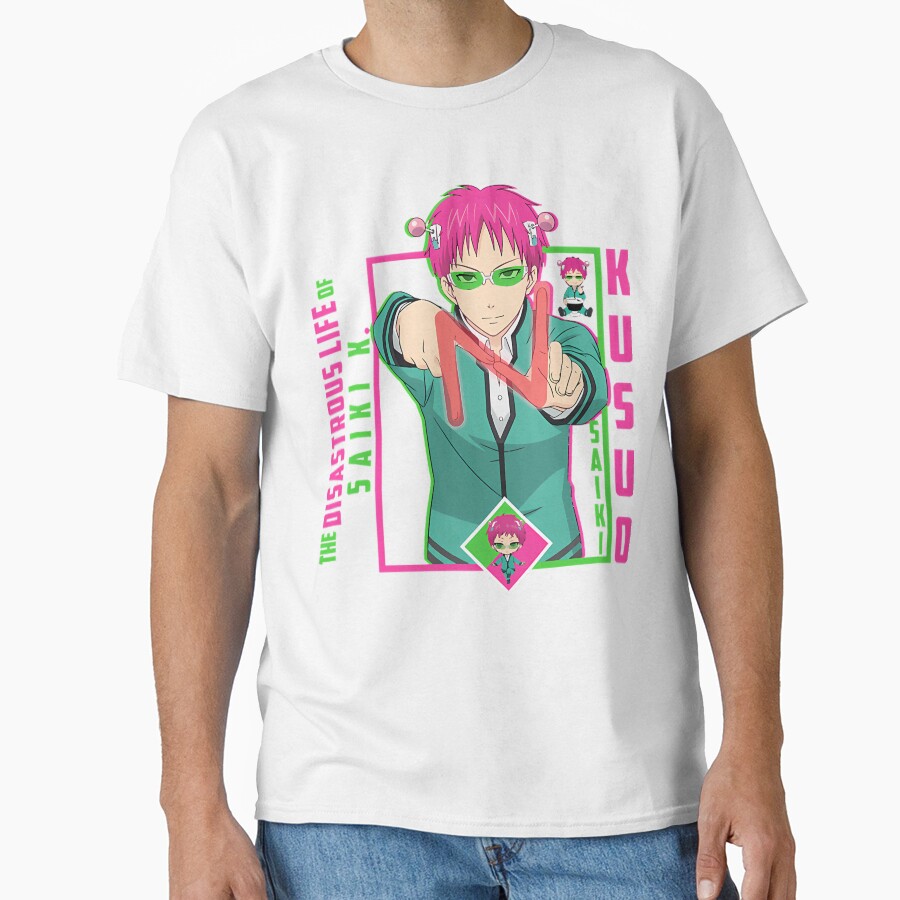 The Disastrous Life Of Saiki K Saiki Kusuo T-shirt