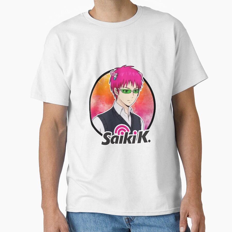Saiki Kusuo With Logo T-shirt