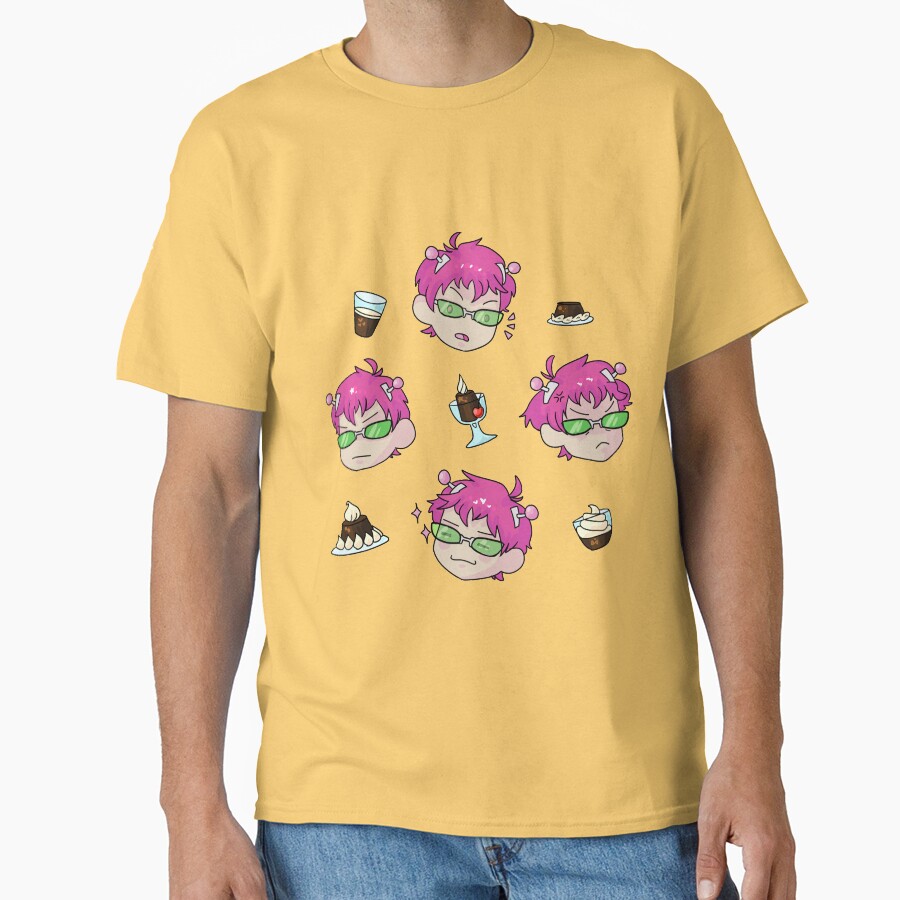 Saiki K Hot Sticker T-shirt