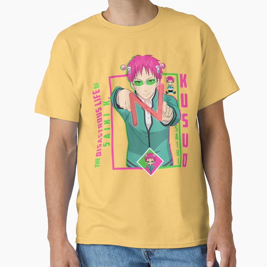 The Disastrous Life Of Saiki K Saiki Kusuo T-shirt - Image 6