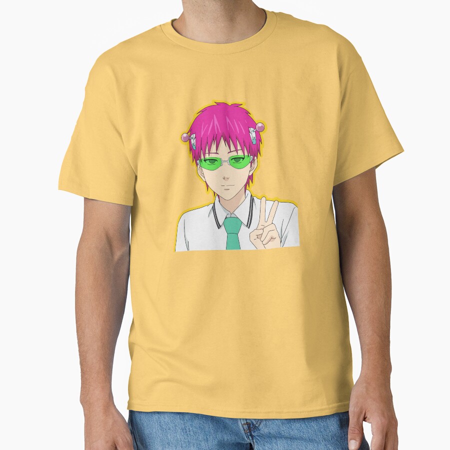 Saiki K Say Hi T-shirt - Image 6