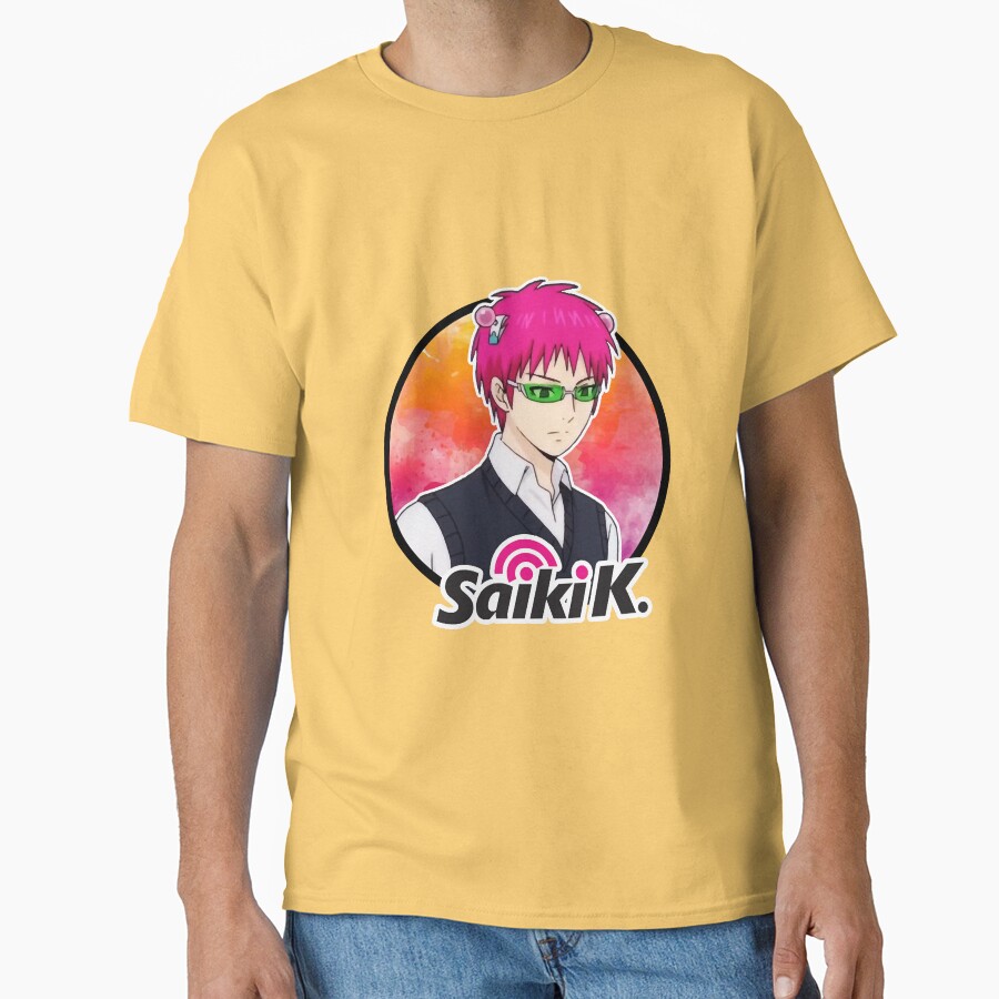 Saiki Kusuo With Logo T-shirt - Image 6