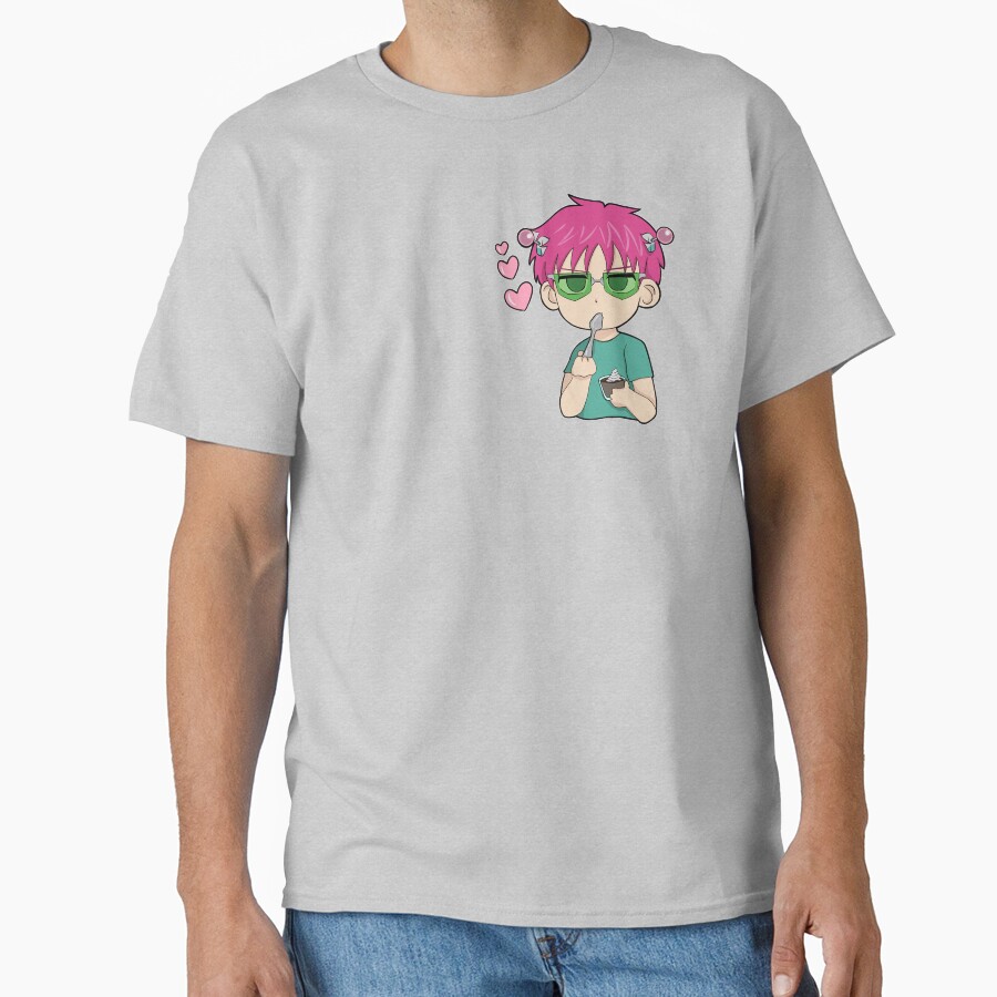 Saiki K Cute Chibi T-shirt - Image 3