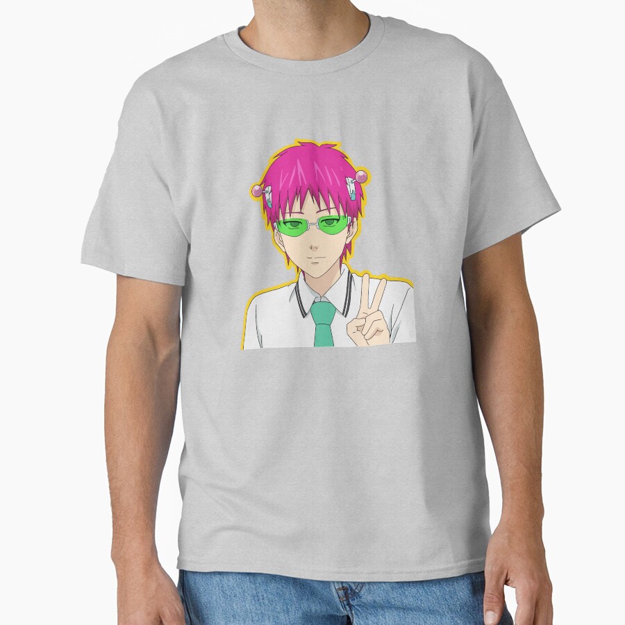 Saiki K Say Hi T-shirt - Image 3