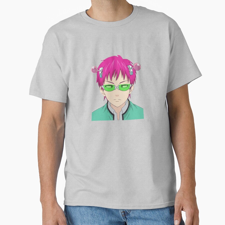 Saiki K The Disastrous Life Of Saiki K Themed Design T-shirt - Image 3