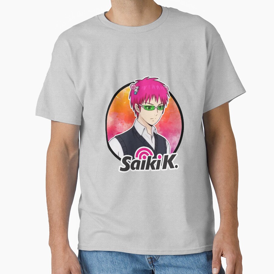 Saiki Kusuo With Logo T-shirt - Image 3