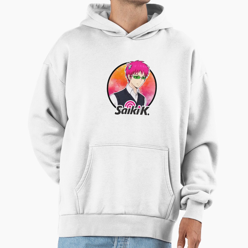 Saiki Kusuo With Logo Hoodie