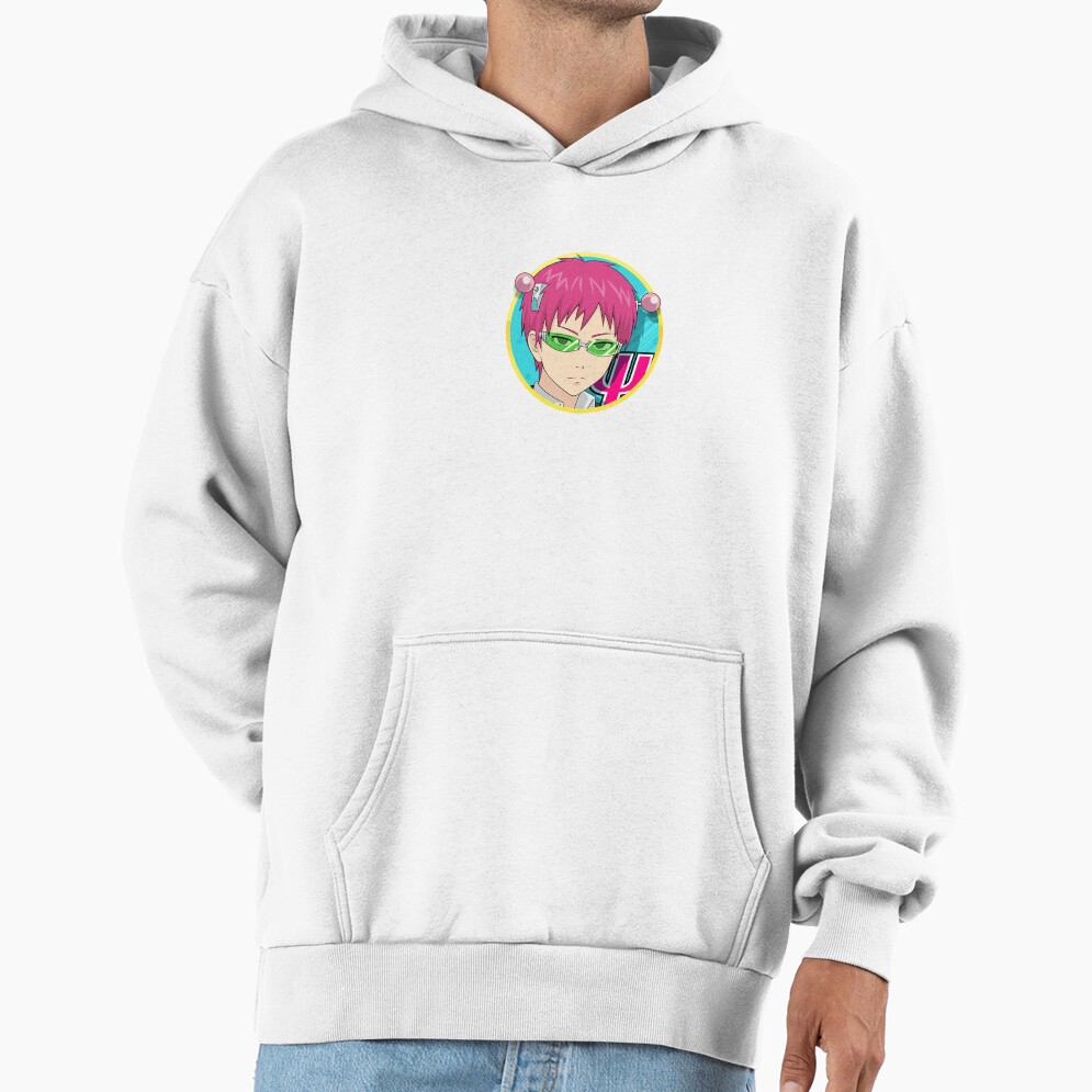 The Disastrous Life Of Saiki K Sticker Hoodie
