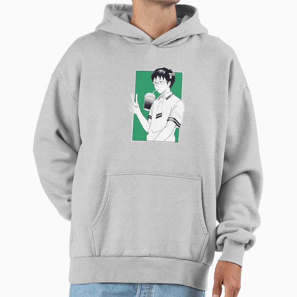 Saiki K Classic Design Hoodie - Image 4