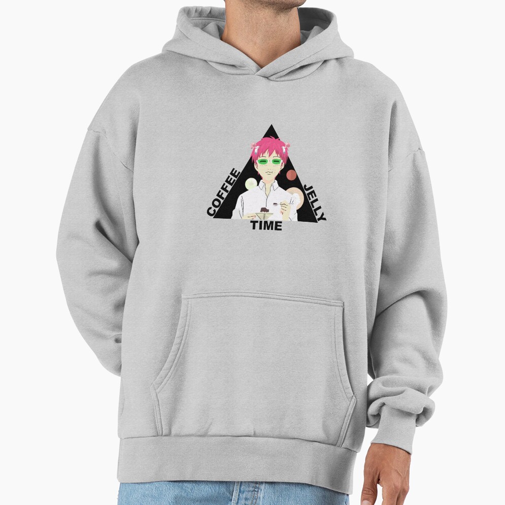 Coffee Jelly Time Saiki K Hoodie - Image 4